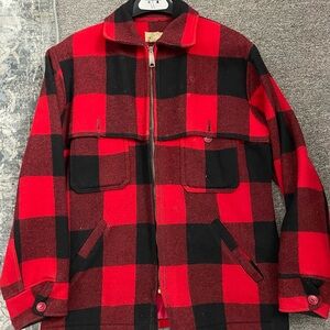 Vintage L.L.Bean Wool Cape Coat Jacket, Size M Medium